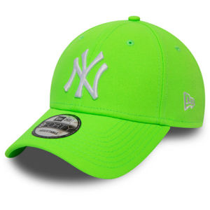 New Era 9FORTY ESSENTIAL NEON MLB NEW YORK YANKEES Klubová kšiltovka, reflexní neon, velikost UNI