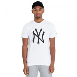 New Era MLB TEAM LOGO TEE NEW YORK YANKEES  M - Pánské tričko