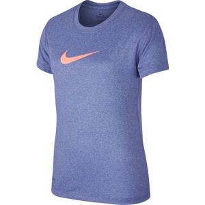 Nike LEGEND SS TOP YTH modrá XS - Dívčí sportovní triko