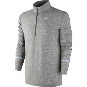 Nike DRI-FIT ELEMENT HZ tmavě šedá XL - Pánské běžecké triko