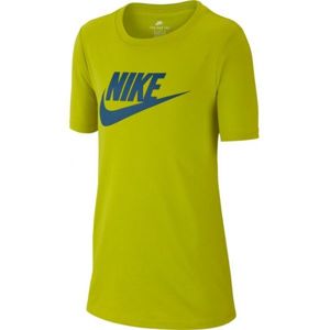 Nike CTN CREW FUT ICON TD TEE YTH zelená M - Chlapecké triko