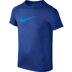 Nike B NK DRY TEE SS SWOOSH SOLID modrá M - Chlapecké tričko