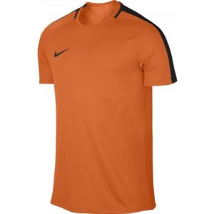Nike DRI-FIT ACADEMY TOP SS oranžová L - Pánské sportovní triko