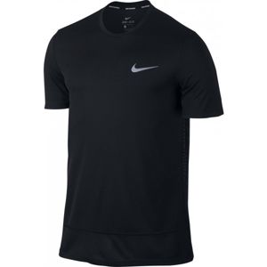 Nike BRTHE RAPID TOP SS černá XL - Pánské běžecké triko
