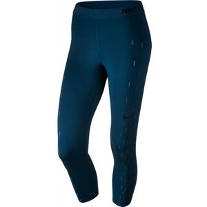 Nike CPRI LNR RN GRX W modrá M - Dámské capri kalhoty