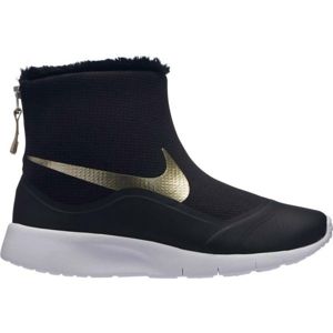 Nike TANJUN HIGH GS černá 4.5Y - Dětská zimní obuv