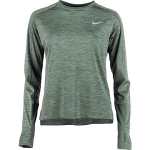 Nike PACER TOP CREW W fialová XS - Dámské běžecké tričko