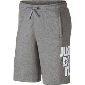 Nike NSW HBR SHORT FLC šedá S - Pánské šortky