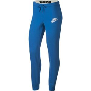 Nike NSW RALLY PANT TIGHT modrá M - Dámské tepláky