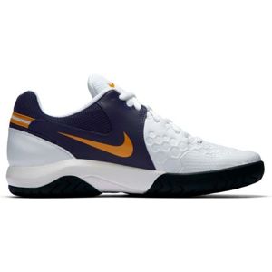 Nike AIR ZOOM RESISTANCE Pánská tenisová obuv, bílá, velikost 42.5
