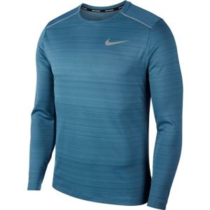 Nike DRY MILER TOP LS M Pánské běžecké tričko, modrá, velikost S
