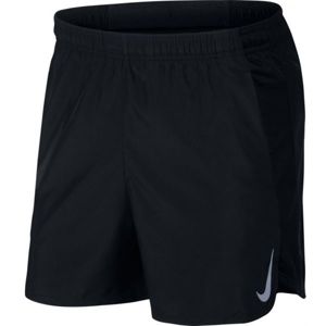 Nike CHLLGR SHORT 5IN BF Pánské běžecké kraťasy, Černá,Šedá, velikost XXL