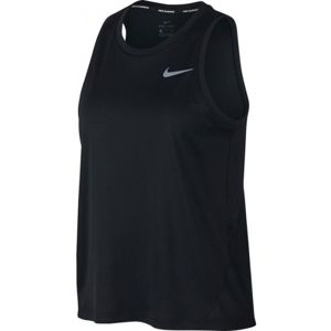 Nike MILER TANK W černá L - Dámské běžecké tílko