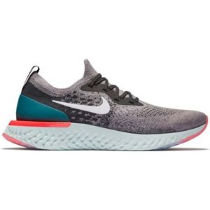 Nike EPIC REACT FLYKNIT šedá 11 - Pánská běžecká obuv