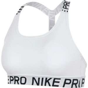 Nike CLASSIC PRO BRA T BACK bílá XS - Dámská sportovní podprsenka