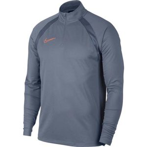 Nike DRY ACDMY DRIL TOP SMR šedá S - Pánské tričko