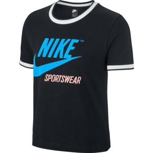 Nike W NSW TOP SS RINGER IDJ černá XS - Dámské tričko