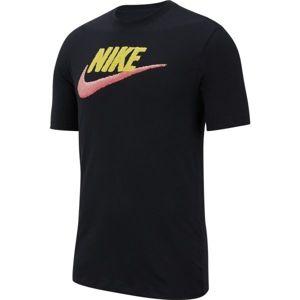 Nike NSW TEE BRAND MARK černá XL - Pánské tričko