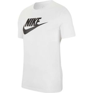 Nike NSW TEE ICON FUTURU bílá M - Pánské tričko