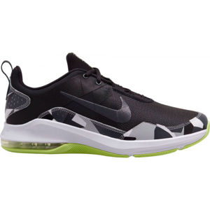Nike AIR MAX ALPHA TRAINER 2 Pánská tréninková bota, Černá,Šedá,Bílá,Světle zelená, velikost 45