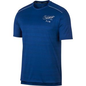 Nike NK DRY MILER TOP SS GX HBR tmavě modrá XL - Pánské běžecké triko