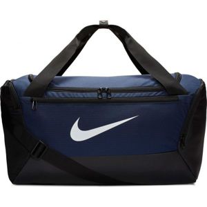 Nike BRASILIA S DUFF Sportovní taška, tmavě modrá, veľkosť UNI