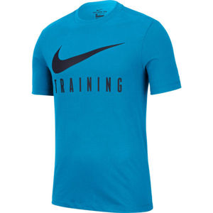 Nike DRY TEE NIKE TRAIN M modrá 2XL - Pánské tričko