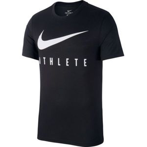 Nike DRY TEE DB ATHLETE černá L - Pánské sportovní triko