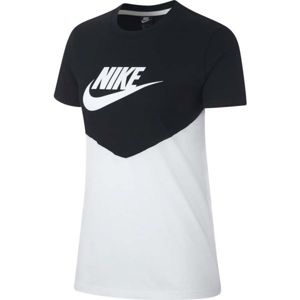 Nike BNSW HRTG TOP SS bílá XS - Dámské tričko