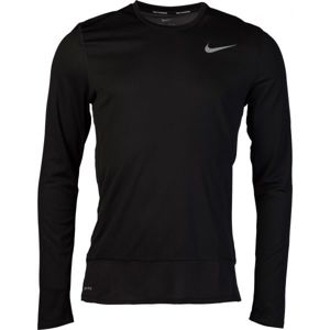 Nike BRTHE RAPID TOP LS černá S - Pánský běžecký top