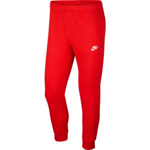 Nike SPORTSWEAR CLUB červená L - Pánské tepláky