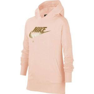 Nike NSW NIKE AIR PO GX G růžová L - Dívčí mikina