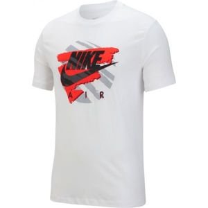 Nike NSW SS TEE EXP 2 bílá XL - Pánské tričko