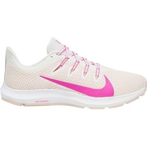 Nike QUEST 2 Dámská běžecká obuv, Béžová,Růžová,Bílá, velikost 36.5