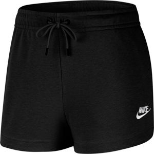 Nike NSW ESSNTL SHORT FT W Dámské sportovní šortky, černá, velikost S