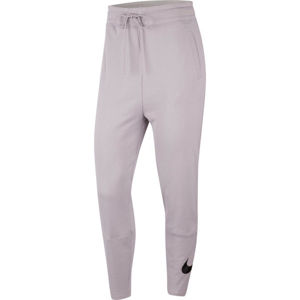 Nike NSW SWSH PANT FT W šedá M - Dámské kalhoty