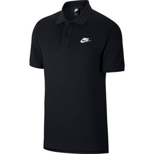 Nike SPORTSWEAR Pánské polotričko, černá, veľkosť XL