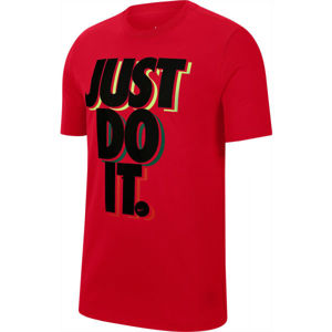 Nike SPORTSWEAR JDI červená M - Pánské tričko