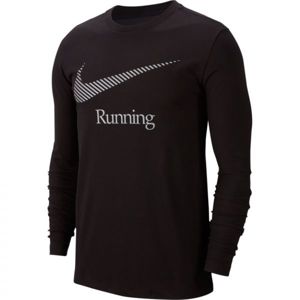 Nike DRY TEE LS DFCT SWSH RUN M - Pánské běžecké tričko