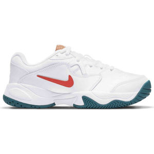 Nike COURT LITE 2 JR Juniorská tenisová obuv, bílá, veľkosť 36.5
