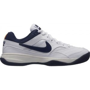 Nike COURT LITE CLAY bílá 10.5 - Pánská tenisová obuv