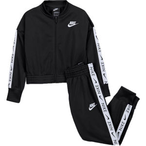 Nike SPORTSWEAR Dívčí sportovní souprava, černá, velikost S