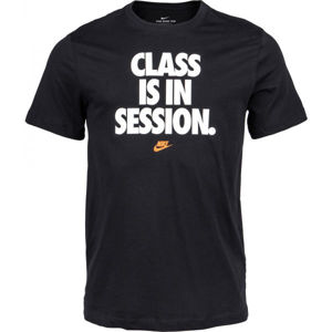 Nike NSW SS TEE BTS I SESSIONN M černá S - Pánské tričko