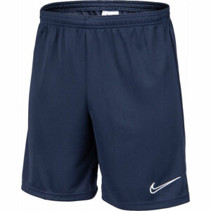 Nike DRI-FIT ACADEMY21 Pánské fotbalové kraťasy, tmavě modrá, veľkosť L