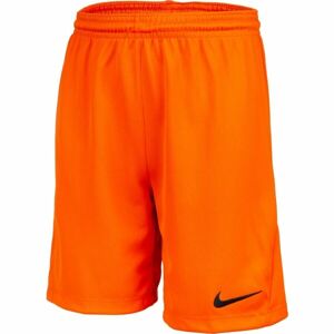 Nike DRI-FIT PARK 3 JR TQO Chlapecké fotbalové kraťasy, oranžová, velikost L