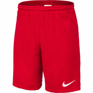 Nike DRI-FIT PARK 3 Pánské kraťasy, červená, veľkosť XL