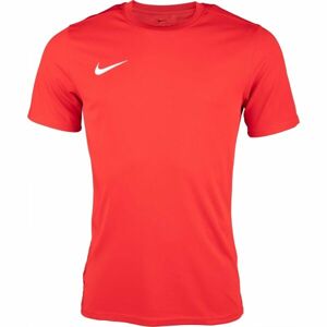 Nike DRI-FIT PARK 7 Pánské sportovní tričko, červená, velikost S