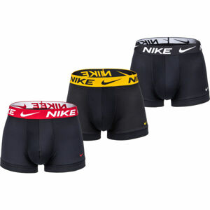 Nike ESSENTIAL MICRO Pánské boxerky, Černá,Červená,Žlutá, velikost S