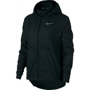 Nike ESSNTL JKT HD černá L - Dámská běžecká bunda