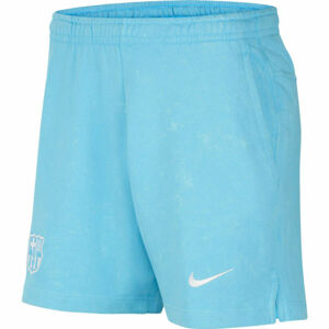 Nike FCB M NSW SHORT BW Pánské kraťasy, světle modrá, velikost XL